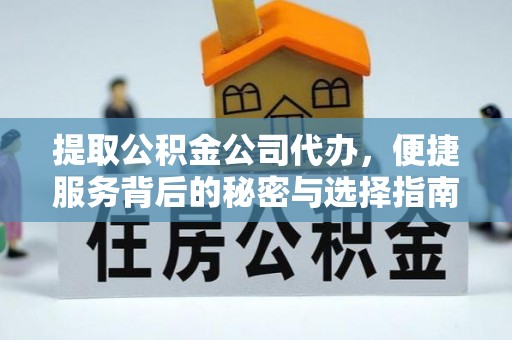 雷波提取公积金公司代办，便捷服务背后的秘密与选择指南