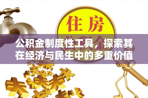 雷波公积金制度性工具，探索其在经济与民生中的多重价值