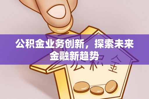 雷波公积金业务创新，探索未来金融新趋势