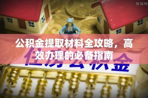 雷波公积金提取材料全攻略，高效办理的必备指南