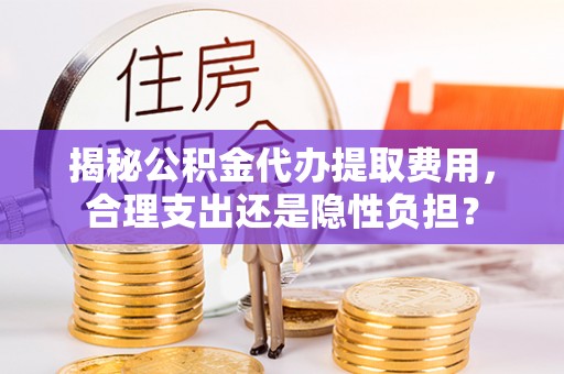 雷波揭秘公积金代办提取费用，合理支出还是隐性负担？